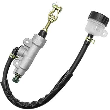 Imagem de Cilindro mestre de freio traseiro adequado para Suzuki DR-Z250 RM65 RM100 RM125 RM250 RMX250, com reservatório de fluido de freio (pino de 8 mm)