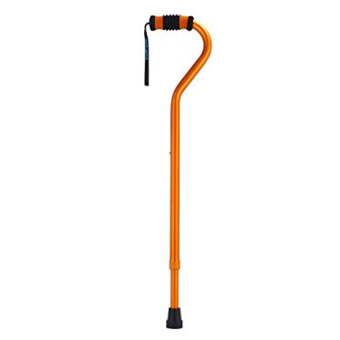 Imagem de Bengala de caminhada Sky MedSupply Int'l Corp Standard Offset ajustável, laranja alumínio, 300 g