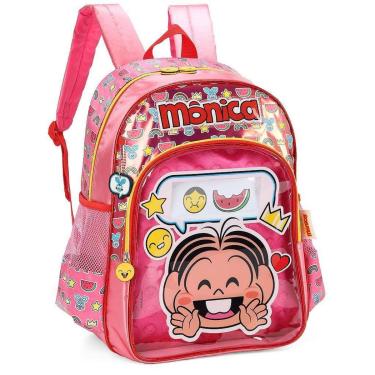 Imagem de Mochila de Costas Luxcel Turma da Mônica Rosa-Feminino