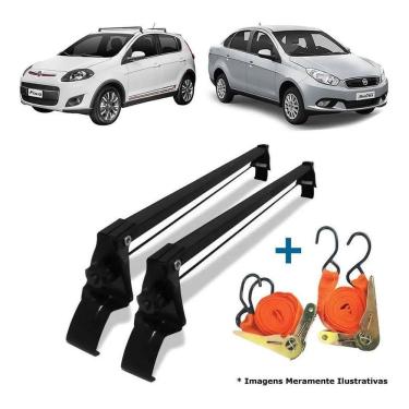 Imagem de Rack Teto + 2 Cintas Palio Novo Atractive Grand Siena 2013 A