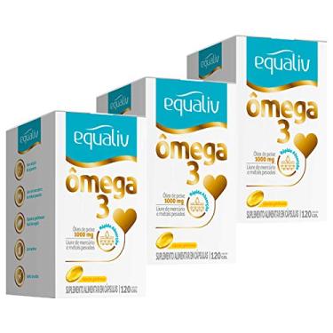 Imagem de Ômega 3-3 unidades de 120 Cápsulas - Equaliv