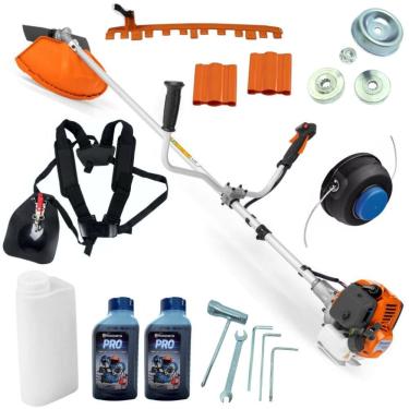 Imagem de Roçadeira Gasolina Husqvarna 321r 25,4cc 1hp Partida Facil Acessórios