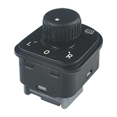 Imagem de Interruptor de espelho externo lateral 1K0959565KREH Botão de controle do espelho de porta para CC Golf GTI 1K0959565K REH