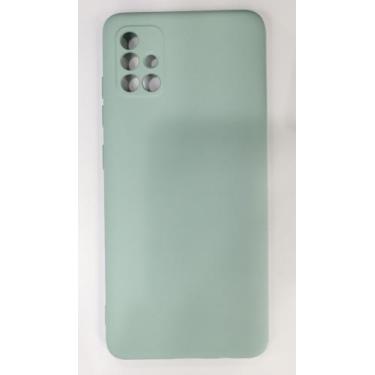 Imagem de Capa Capinha Silicone Aveludada Premium Galaxy a51 - sem, verde claro