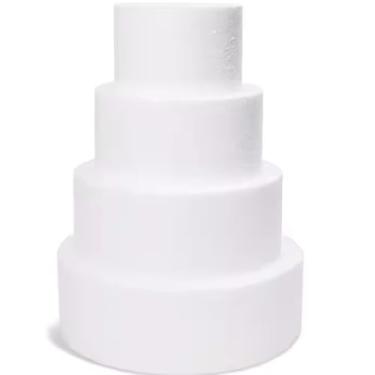 Imagem de Bolo Fake Base De Isopor 4 Torre 15,20,25,30 Confeiteiro