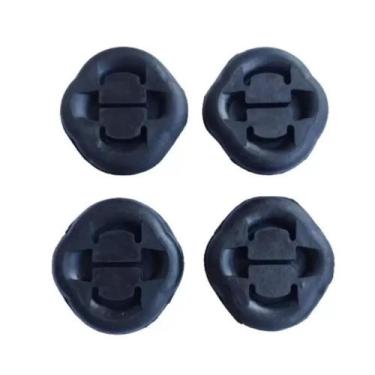 Imagem de kit 4 Buchas Coxim Suporte Escapamento Vw Gol Voyage Parati Santana Sa