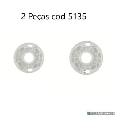 Imagem de 2 Roldana Gol e Voyage G5, G6, Dianteiras e traseiras, para Máquina Vi