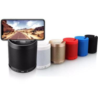 Imagem de Caixa de Som Bluetooth Com Suporte para Celular 5w - Hf-q3 - Preto .c/
