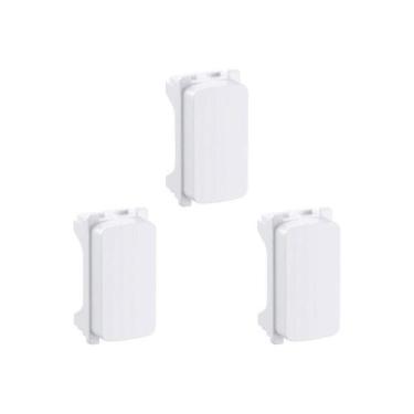 Imagem de Kit C/3 - Modulo Pial Pop Branco 1 Cego Lg000