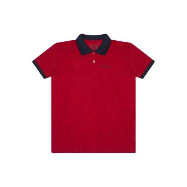 Imagem de Polo Em Piquet Vermelho - Tupinikins, 14