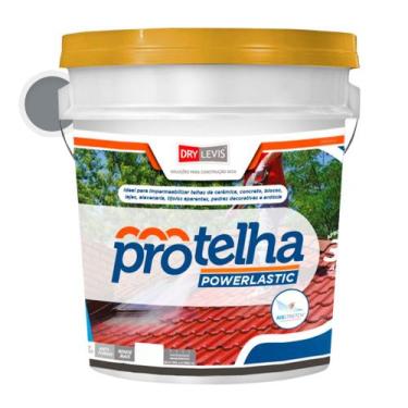 Imagem de Tinta Elástico Impermeabilizante Para Telhados Protelha Powerlastic 3,
