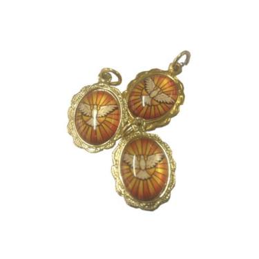 Imagem de 1000 Medalha Divino Espírito Santo - 1x2 cm - Santinhos do Brasil