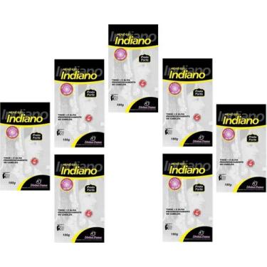 Imagem de Hene em Gel Divina Dama Indiano 07x180gr Preto Forte (Preto Azulado) P