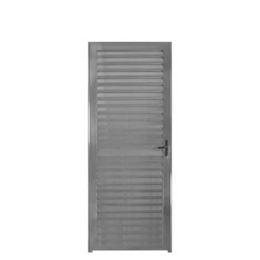 Imagem de Porta Palheta 2.10 (A) X 0,90(L) Alumínio Brilhante Lado Esquerdo - Ha