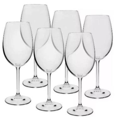 Imagem de Conjunto 6 Taças Cristal Ecologico Para Vinho Branco Colibri 350 Ml - 