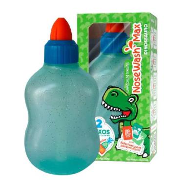 Imagem de Dispositivo para Lavagem Nasal Nosewash Max Dinossauro 240ml