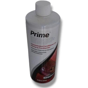 Imagem de Condicionador Prime 500ml Seachem anti Cloro Amônia Aquario