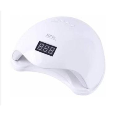Imagem de Cabine Sun 5 Rosa 48w Digital Para Unhas De Gel Profissional