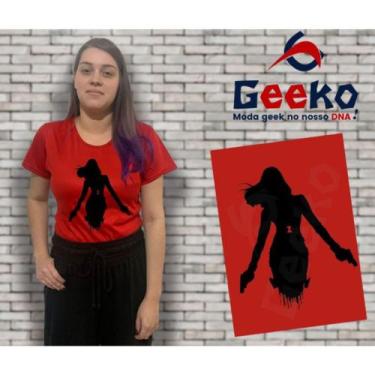 Imagem de Baby Look Black Widow - Geeko, Vermelho, GG