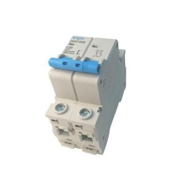Imagem de Disjuntor bipolar duplo 2 polos 20a termomagnético 20 amper - ELGIN TE