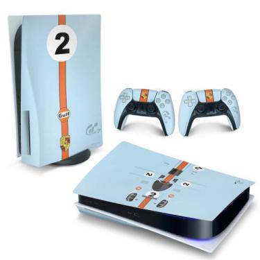 Imagem de Adesivo Compatível PS5 Playstation 5 Skin Horizontal - Gran Turismo 7 