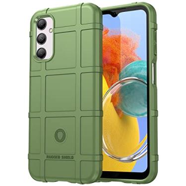 Imagem de Monwutong Capa de telefone de ajuste fino para Samsung Galaxy M14 5G, capa protetora robusta para uso externo com grau militar à prova de choque, testada contra quedas e proteção da lente da câmera