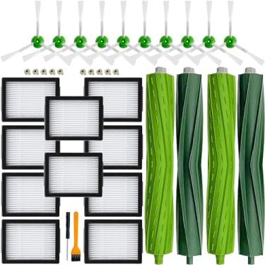 Imagem de CauYien Pacote com 10 filtros de peças de reposição compatíveis com iRobot Roomba i7 i7+ i3 i3+ i4 i6 i6+ i8 i8+/Plus E5 E6 E7 I&E Series Robôs aspiradores de pó