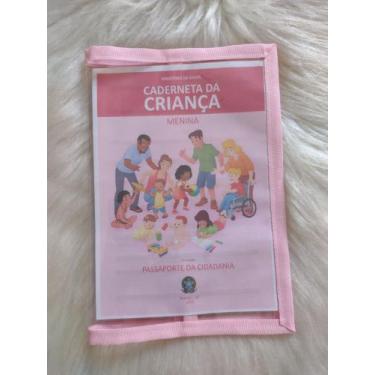 Imagem de Capa plástica para caderneta de vacinação padrão SUS - Espaço da Neide