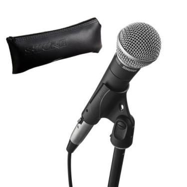 Imagem de Kit 2 Microfone Profissional Com fio 5M Dinâmico M-508 - Kingleen