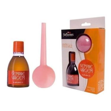Imagem de Sempre virgem adstringente líquido 50ml acompanha aplicador hot flower