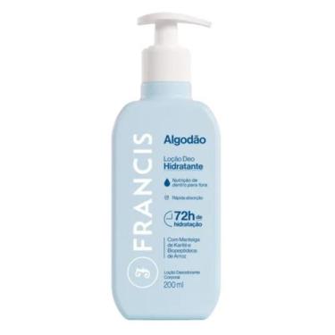 Imagem de Loção Hidratante Francis 200ml - Algodão, Ameixa, Cereja e Leite de Am