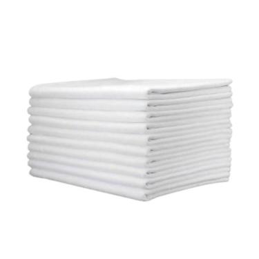 Imagem de Pano De Chão Branco Pé De Galinha Saco 70 X 50 10 Unidades - Lamatex