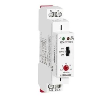 Imagem de Relé Temporizador (Minuteria Multifunção) Bivolt DIN35 - EXATRON