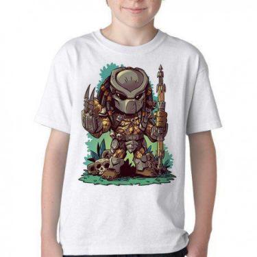 Imagem de Camiseta Infantil ou adulto Predador Blusa Criança todos tamanhos - Em