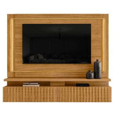 Imagem de Bancada Suspensa Gaia TVs Até 75 Cumaru 285039 Madetec