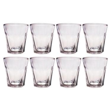 Imagem de Jogo 8 Copos Shot Vidro Tequila Cachaça Vodka Dose 45ml Bar - TODO DIA