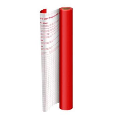 Imagem de Rolo Adesivo Metalizado PP Vermelho 45cm x 2 metros DAC