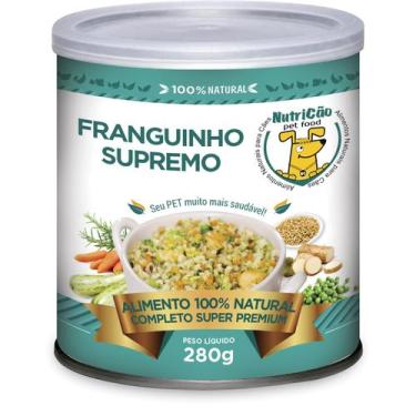 Imagem de Alimentação Natural Franguinho Supremo - Comida para Cachorro, Ração ú