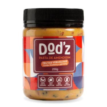 Imagem de Dod'z! Pasta de Amendoim com Choco Branco e Frutas Vermelhas  250g
