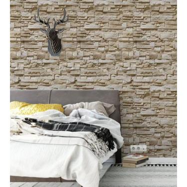 Imagem de Papel De Parede pedras canjiquinha E pedras palito Em Tons De Cinza E 