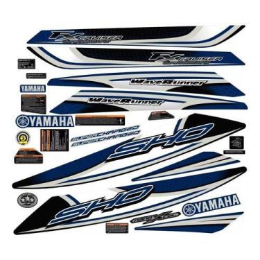 Imagem de Kit Adesivos Jet Ski Yamaha Fx Cruiser Sho 2012-13 Azul - SPTS