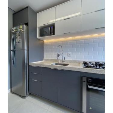 Imagem de 18 Placas Painel Tijolinho Retro 3d Revestimento 50X50 Casa Cozinha Ba