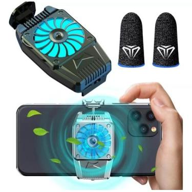 Imagem de Cooler Para Celular Gamer 5000  Rpm Led  Luvinha De Dedo - Generico
