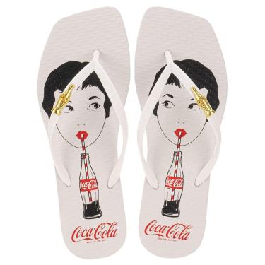 Imagem de Chinelo Feminino Carlo Square Coca-Cola Cc4326