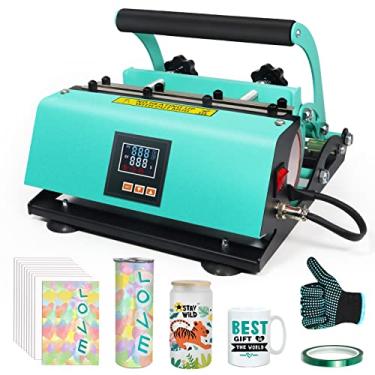 Imagem de Realkant Máquina De Prensa Térmica De Copo, Prensa De Copo De 110 V Para Sublimação De 20 Onças E 30 Onças, Copos Retos E Magros, Jarra De Vidro E Canecas De 11-15 Onças, Prensa De Copo De Caneca Com