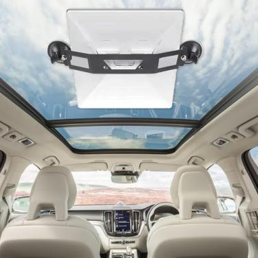 Imagem de Suporte para Mini Ventosa Starlink, Kit de Montagem para Ventosa para Teto Solar, Suporte para Carro Starlink Mini, Garante Sinal de Satélite Estável Durante a Condução