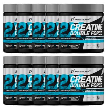 Imagem de Combo 10x Creatina Monohidratada Double Force 150g Cada Bodyaction