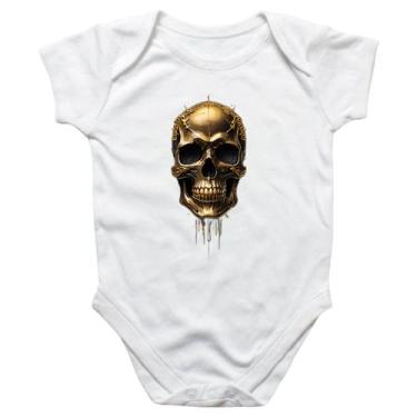 Imagem de Body intantil Cranio de ouro - Alearts, GG