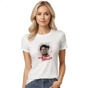 Imagem de Camiseta Baby Look Michael Jackson Thriller 01 - Alearts, GG