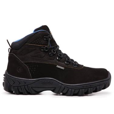 Imagem de Bota Adventure Couro Masculina para Trabalho Bico Resistente